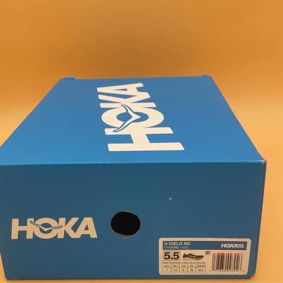 Size 5.5 Men / 7 Women Hoka One Cielo Road Running Shoes Virtual Blue Cloudless - Picture 7 of 7